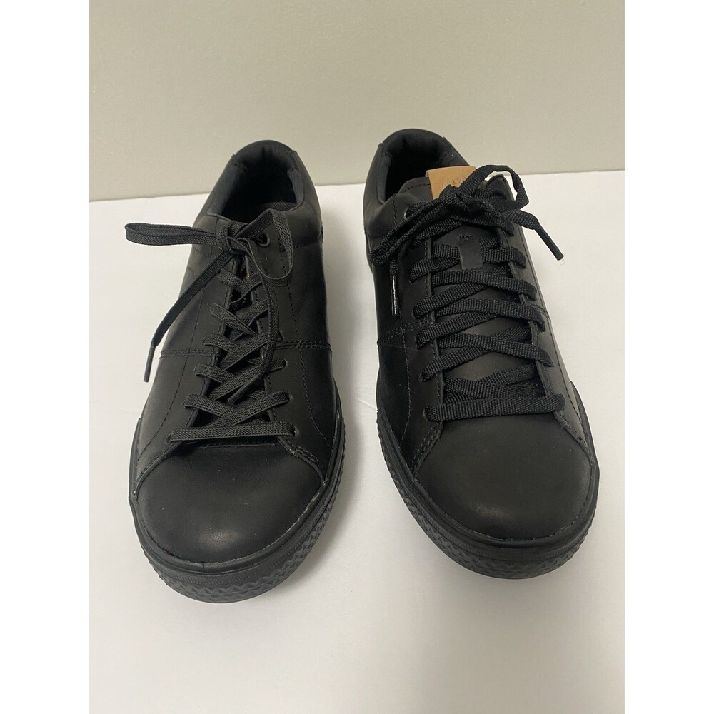 Merrell Barkley Capture Black Leather Men’s Converse Style Sneakers 8.5. NEW